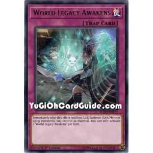 World Legacy Awakens (Rare) – Flames of Destruction | Carta YUGIOH en México
