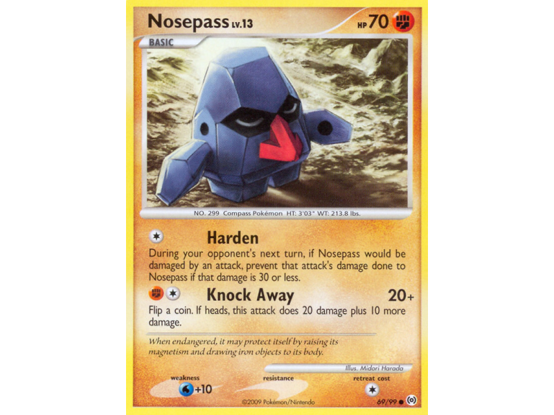 Nosepass (Reverse Holo)