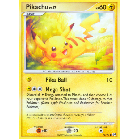 Pikachu (Reverse Holo)
