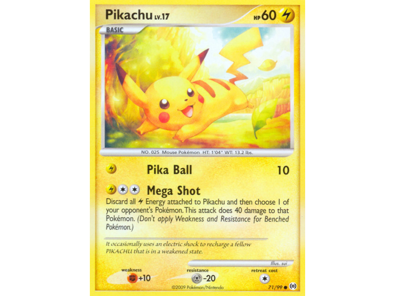 Pikachu (Reverse Holo)