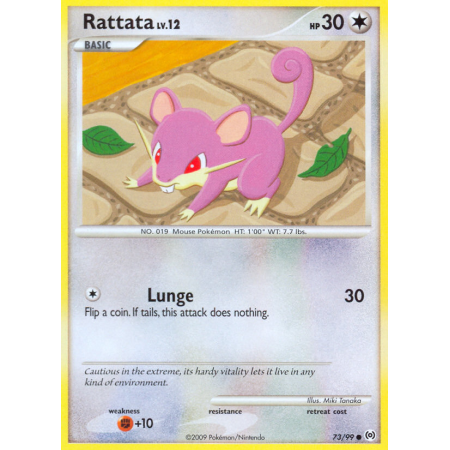 Rattata (Reverse Holo)