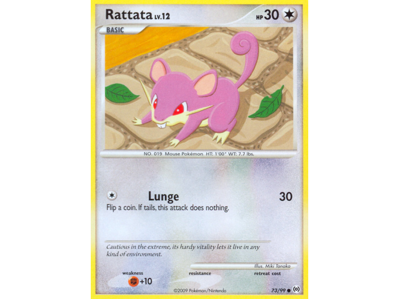 Rattata (Reverse Holo)