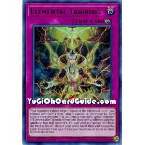 Elemental Training (Ultra Rare) – Flames of Destruction | Carta YUGIOH en México