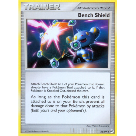 Bench Shield (Reverse Holo)