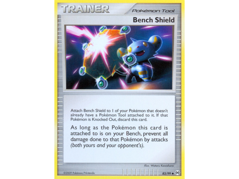 Bench Shield (Reverse Holo)