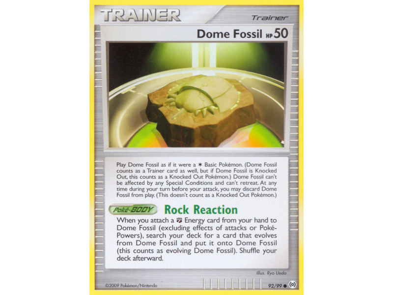 Dome Fossil (Reverse Holo)