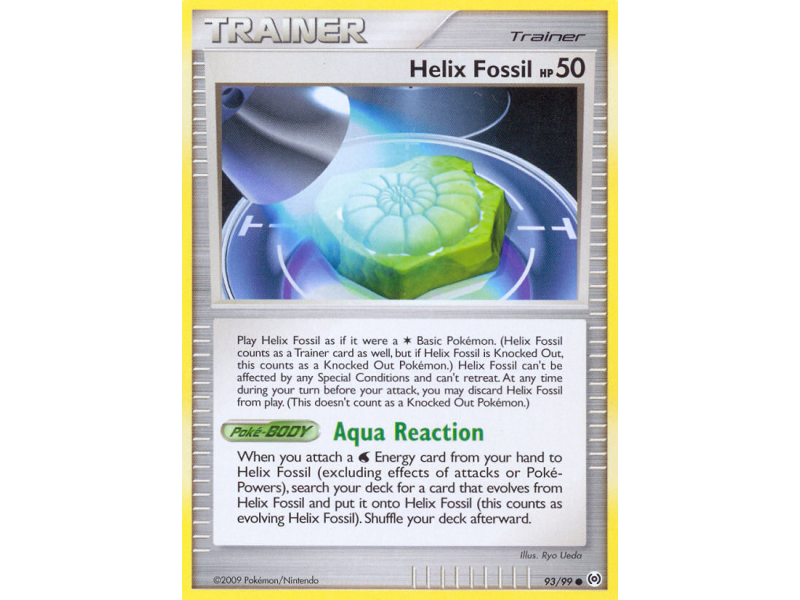 Helix Fossil (Reverse Holo)