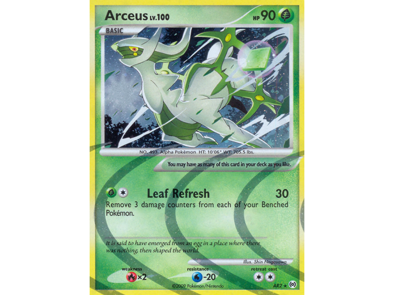 Arceus (Reverse Holo)