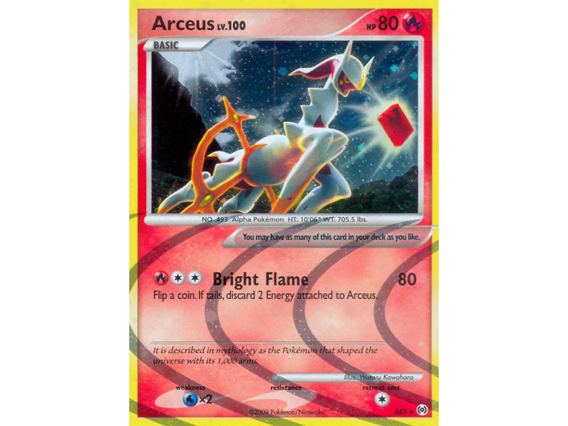 Arceus (Reverse Holo)