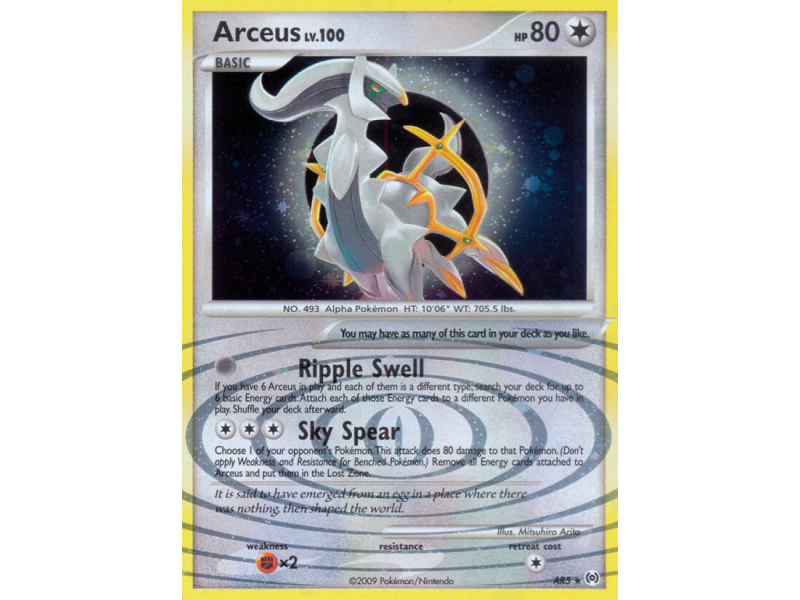 Arceus (Reverse Holo)