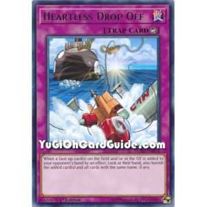 Heartless Drop Off (Rare) – Flames of Destruction | Carta YUGIOH en México