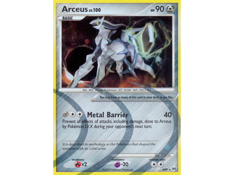 Arceus (Reverse Holo)