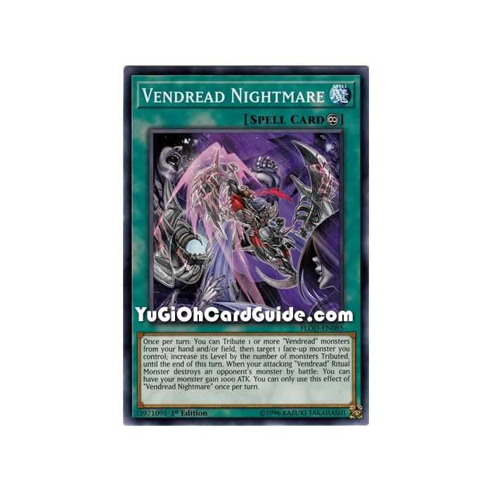 Vendread Nightmare (Common) – Flames of Destruction | Carta YUGIOH en México