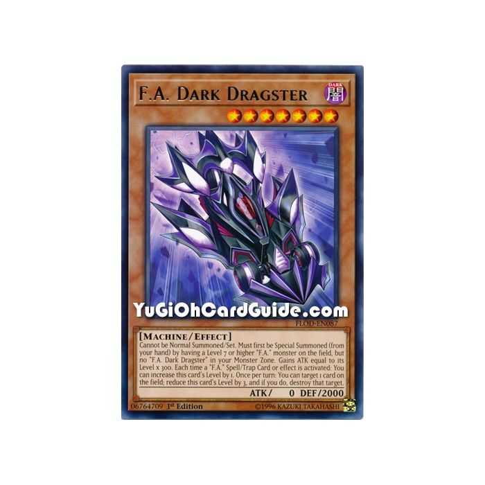 F.A. Dark Dragster (Rare) – Flames of Destruction | Carta YUGIOH en México