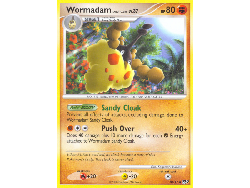 Wormadam Sandy Cloak