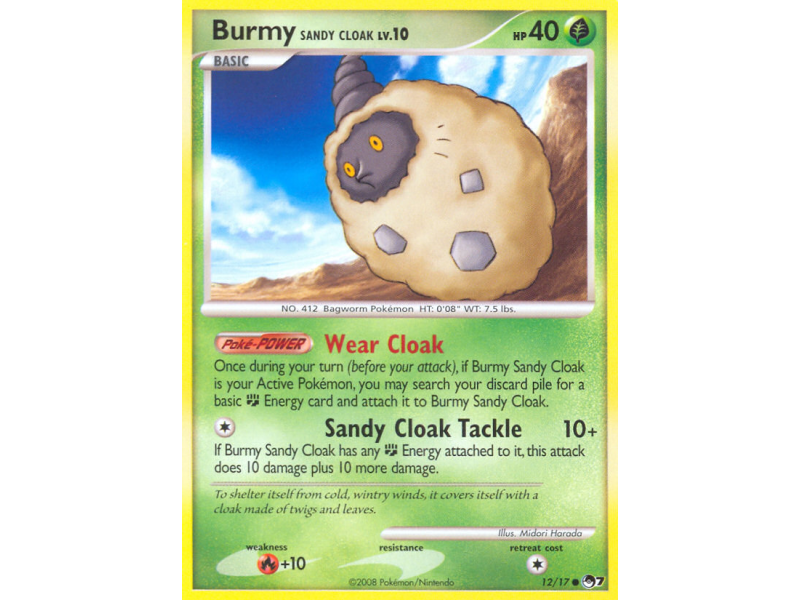 Burmy Sandy Cloak