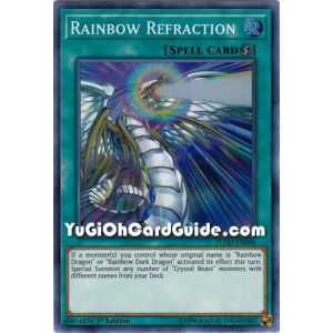 Rainbow Refraction (Super Rare) – Flames of Destruction | Carta YUGIOH en México