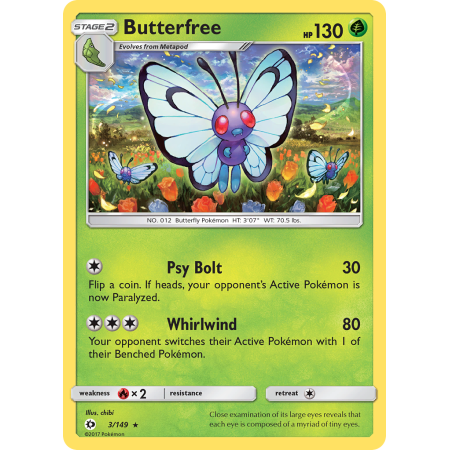 Butterfree (Reverse Holo)