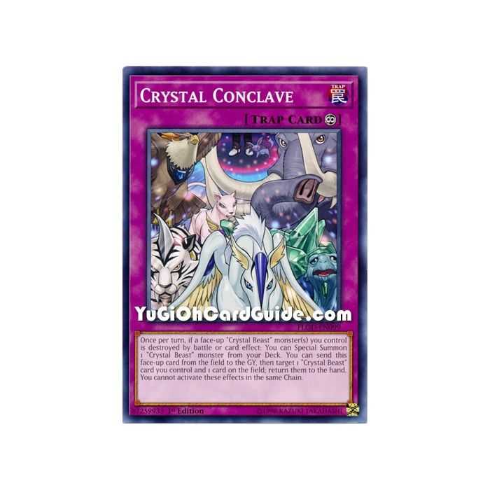 Crystal Conclave (Common) – Flames of Destruction | Carta YUGIOH en México