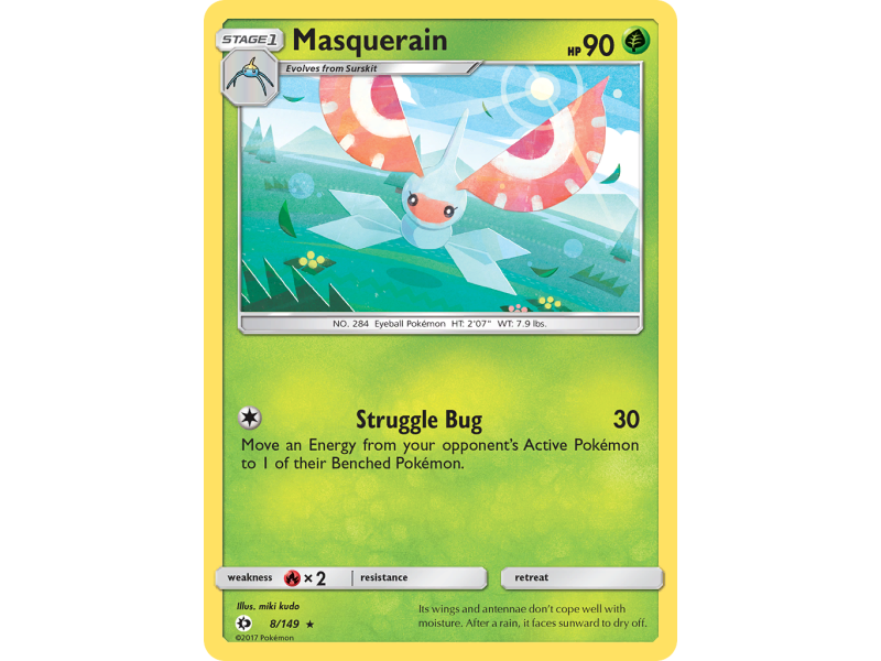 Masquerain (Reverse Holo)