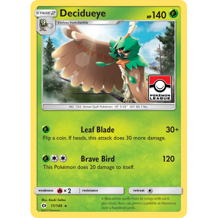 Decidueye (Reverse Holo)