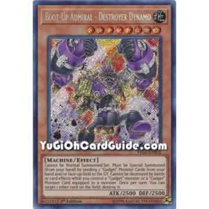 Boot-Up Admiral - Destroyer Dynamo (Secret Rare) – Fists of the Gadgets | Carta YUGIOH en México