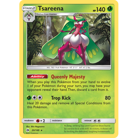 Tsareena (Reverse Holo)