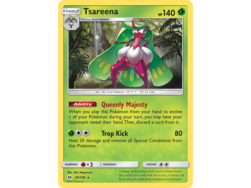 Tsareena (Reverse Holo)