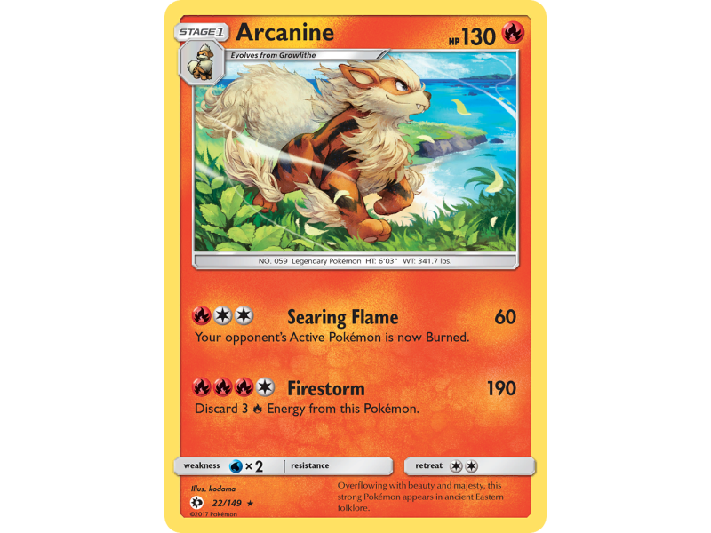Arcanine (Reverse Holo)