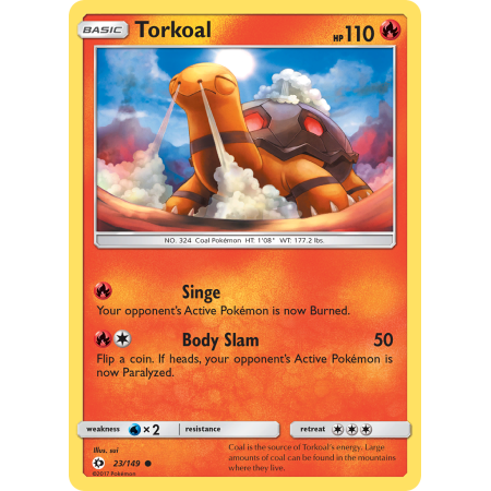 Torkoal (Reverse Holo)