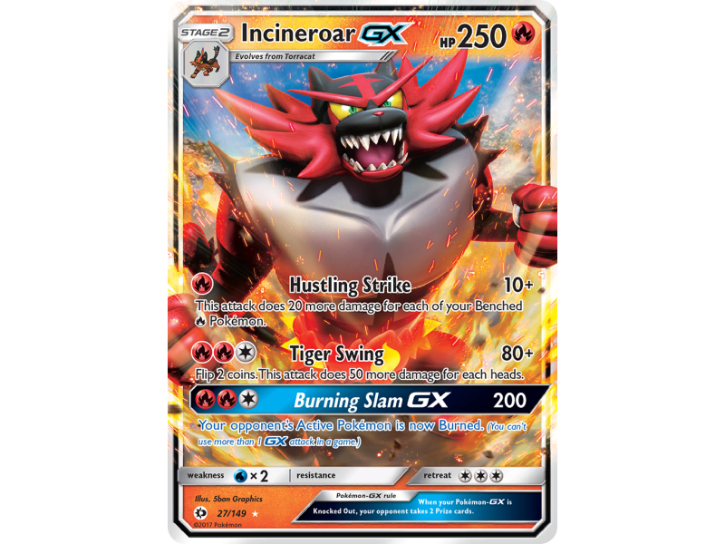 Incineroar-GX (Holo)