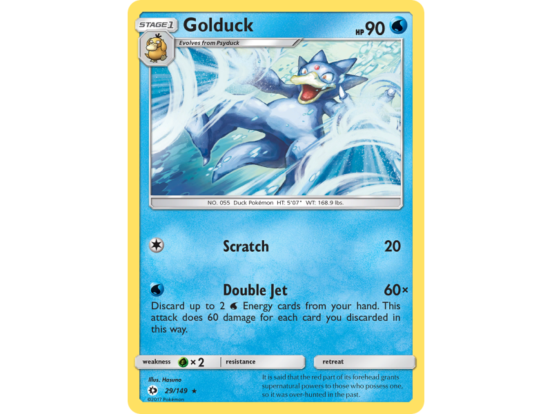 Golduck (Reverse Holo)