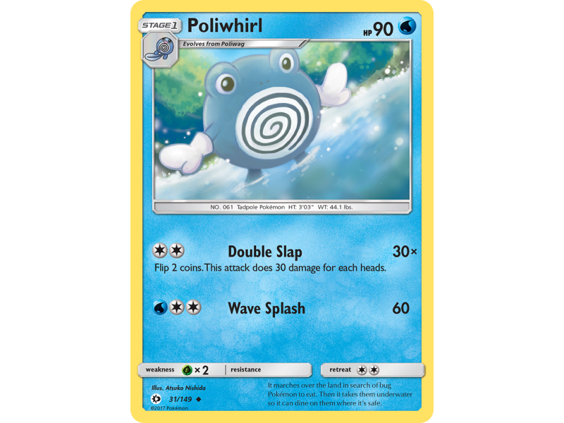 Poliwhirl (Reverse Holo)