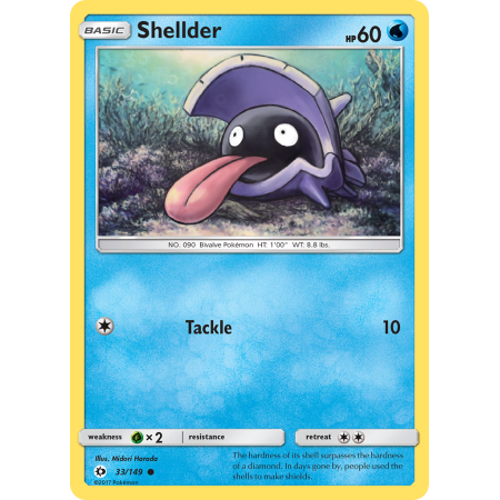 Shellder (Reverse Holo)