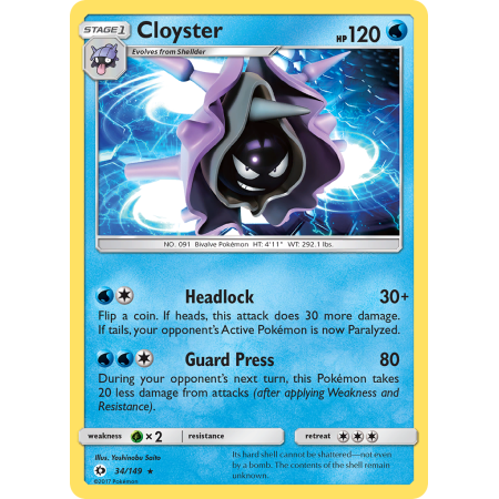 Cloyster (Reverse Holo)