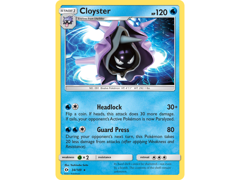 Cloyster (Reverse Holo)