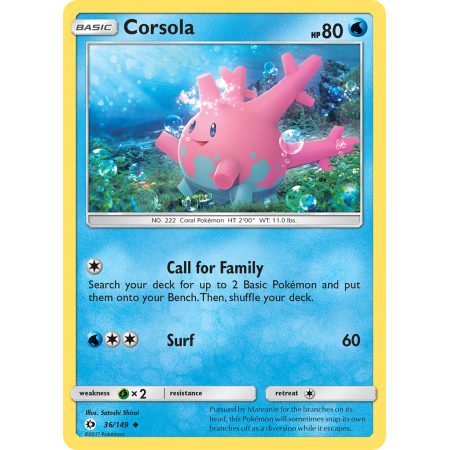 Corsola (Reverse Holo)