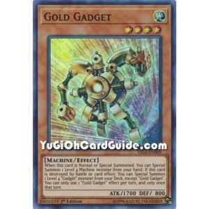 Gold Gadget (Super Rare) – Fists of the Gadgets | Carta YUGIOH en México