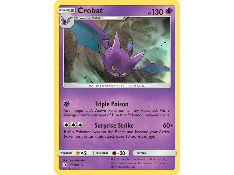Crobat (Reverse Holo)