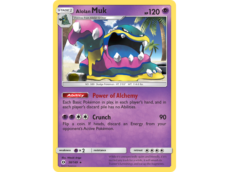 Alolan Muk (Reverse Holo)