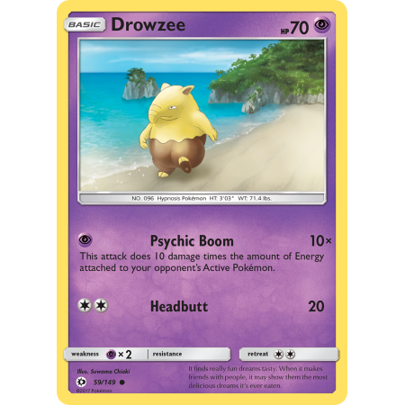 Drowzee (Reverse Holo)