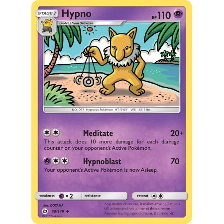 Hypno (Reverse Holo)