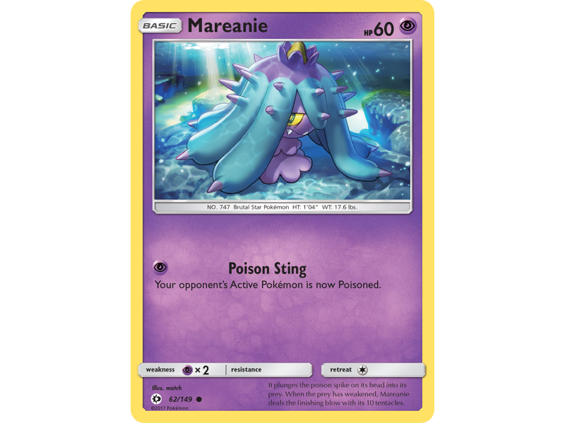 Mareanie (Reverse Holo)