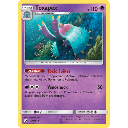 Toxapex (Reverse Holo)