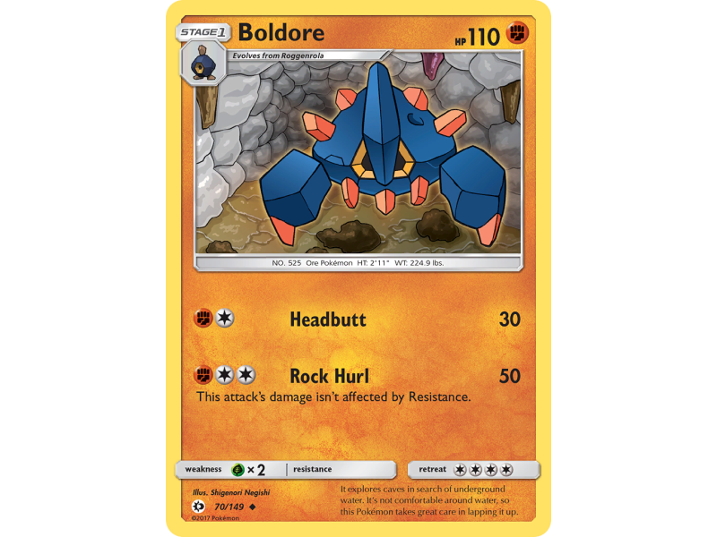Boldore (Reverse Holo)