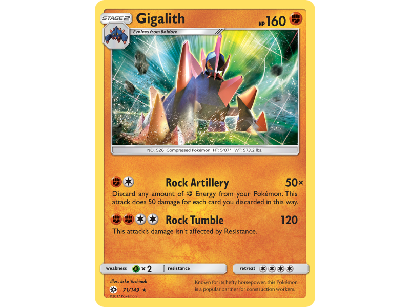 Gigalith (Reverse Holo)