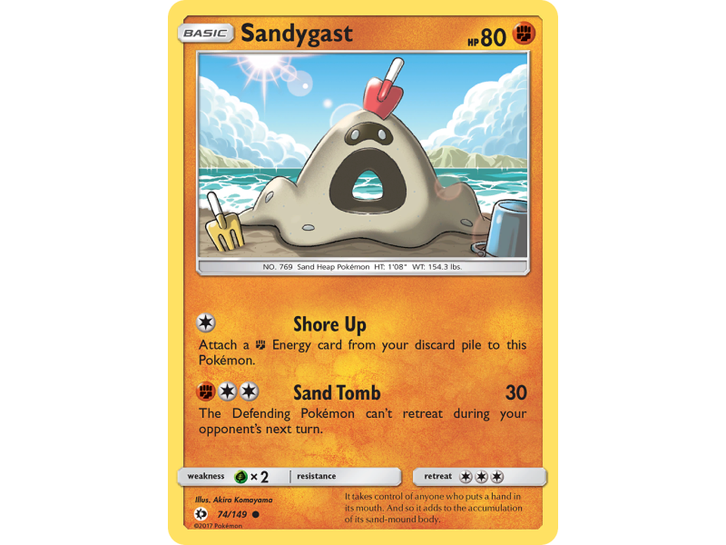 Sandygast (Reverse Holo)