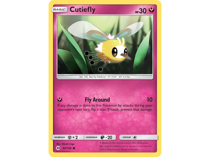 Cutiefly (Reverse Holo)