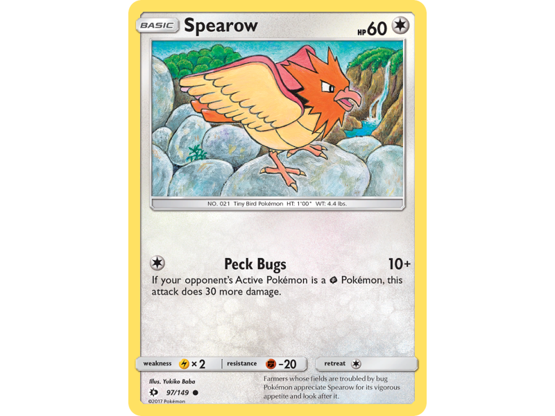 Spearow (Reverse Holo)