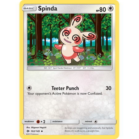 Spinda (Reverse Holo)